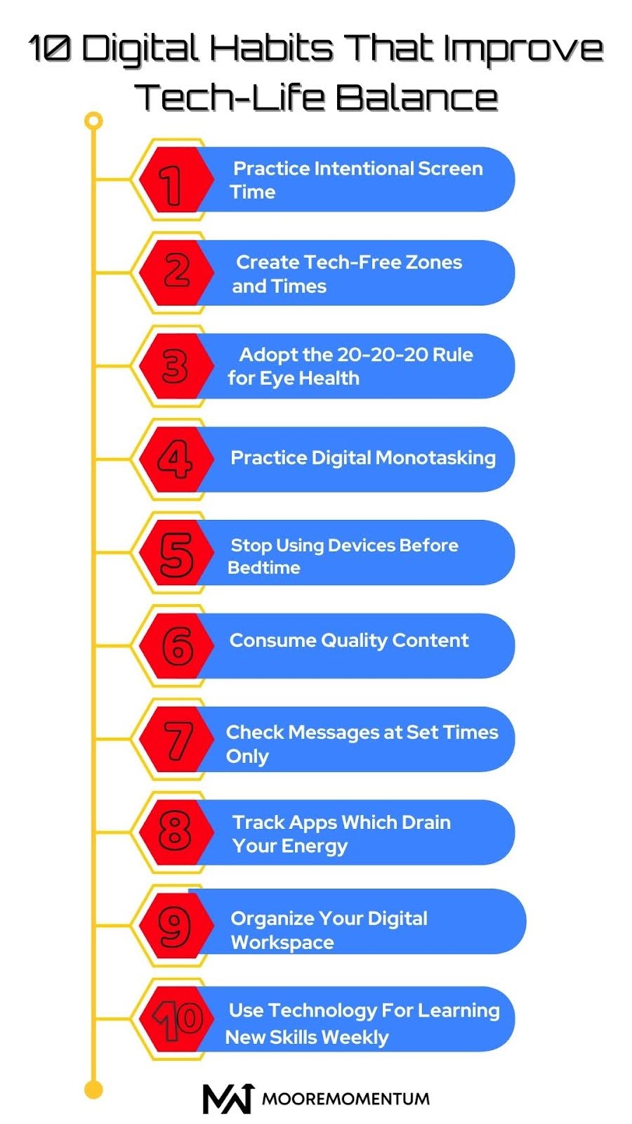 10 healthy digital habits