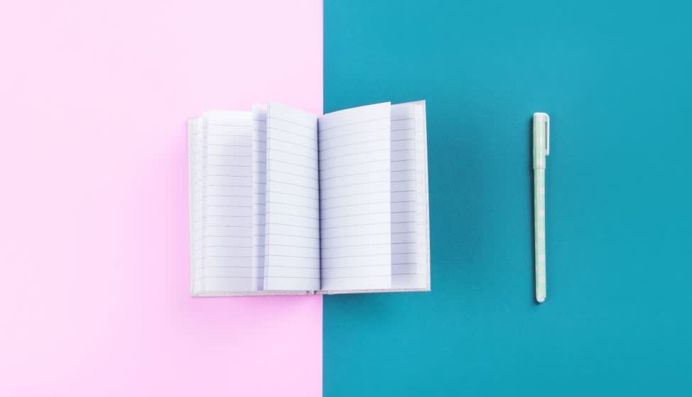 Open notebook