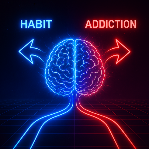 habit vs addiction