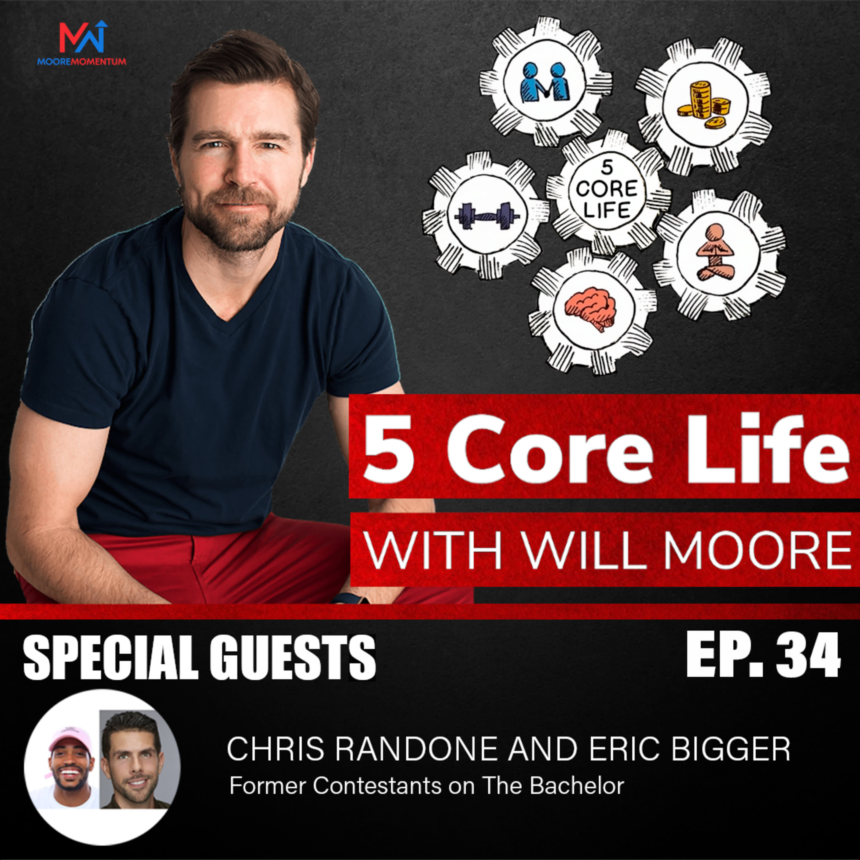 Having a growth owner mindset instead of a fixed victim mindset with Chris Randone and Eric Bigger from the Bachelor