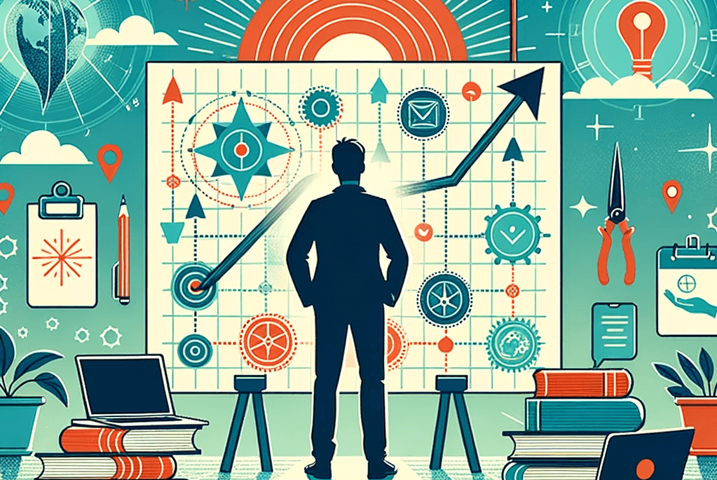 A person thinking to level up in life