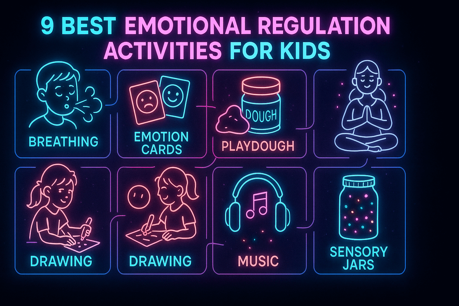 9 emotional regulations activities