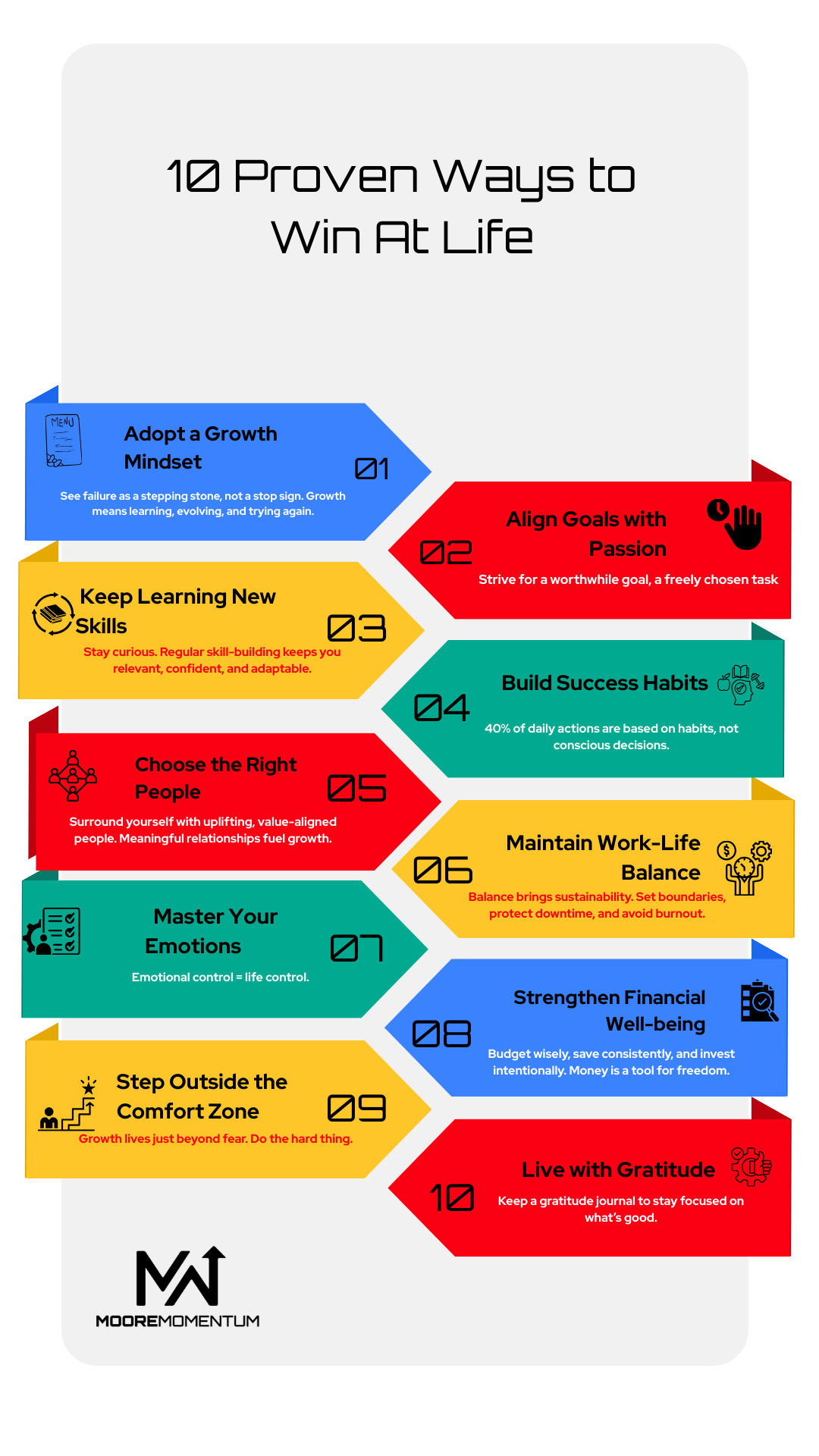 proven ways to win at life