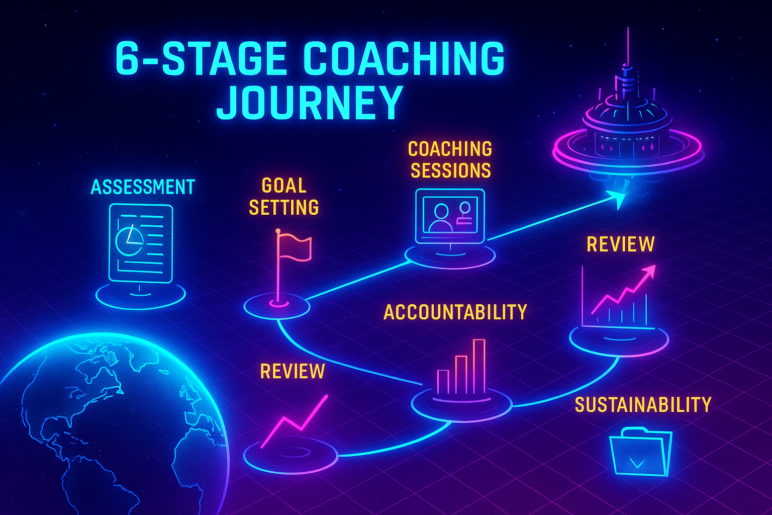 6 stage executive coaching journey