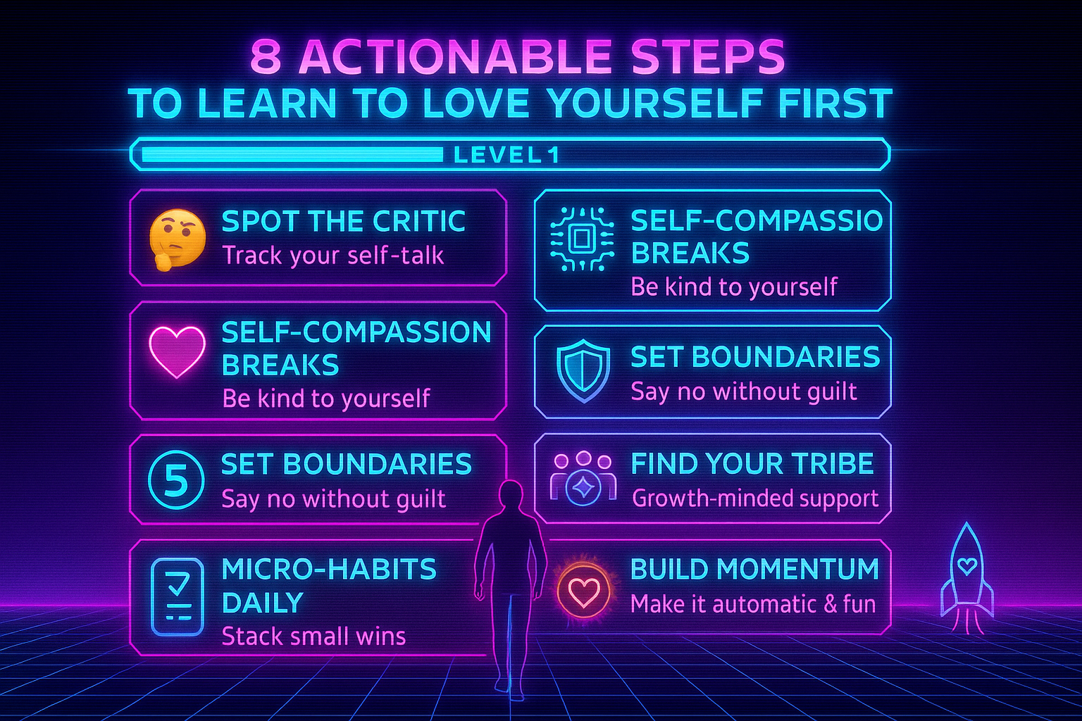 learning to love myself