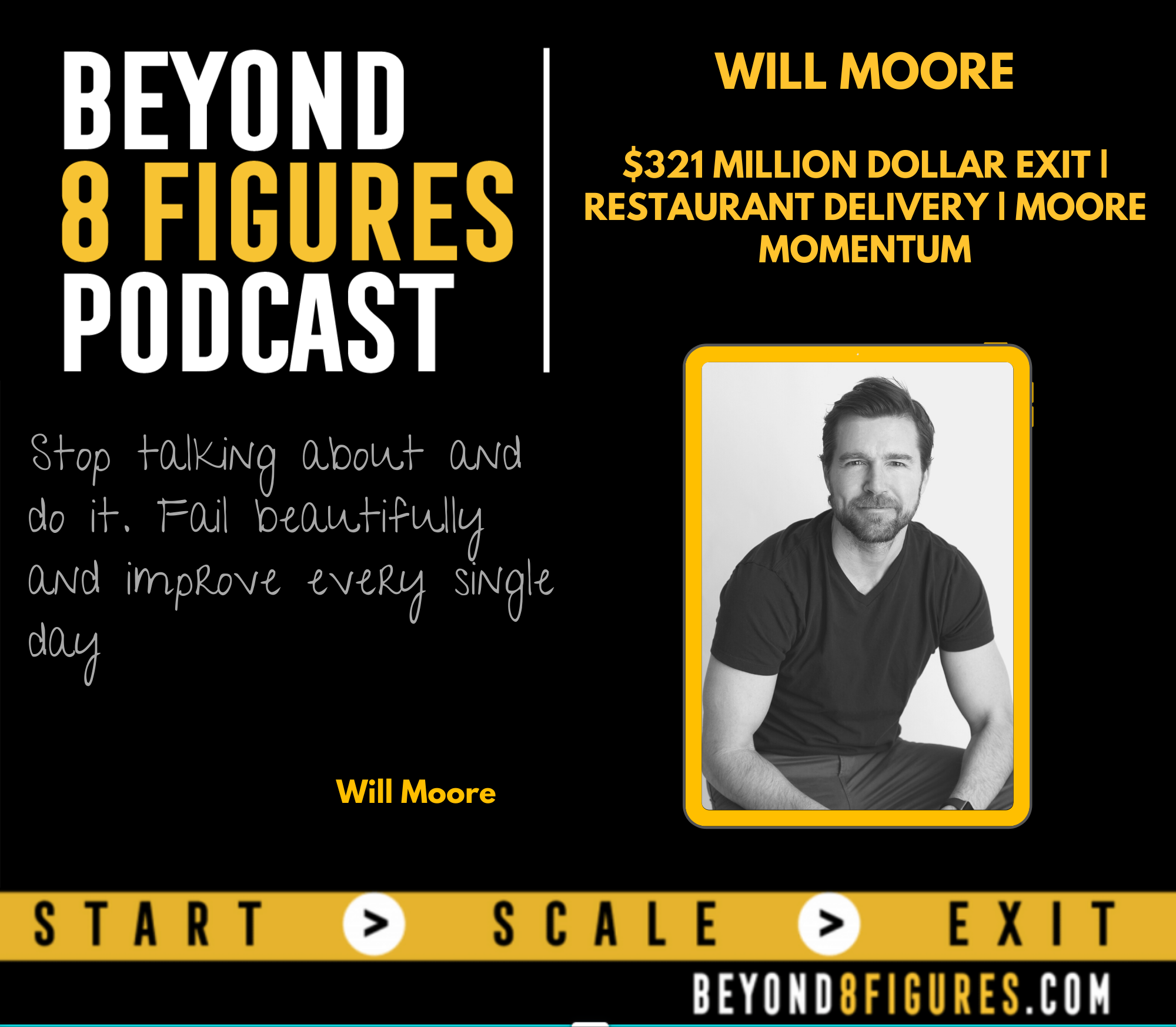 $321 Million Dollar Exit, Will Moore | Restaurant Delivery | Moore Momentum