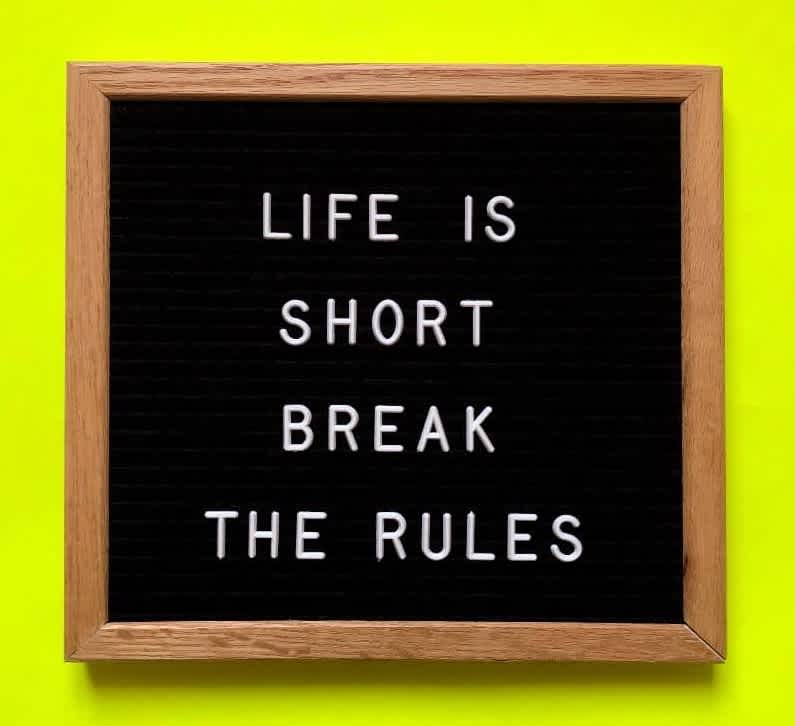 The Game of Life Has Rules
