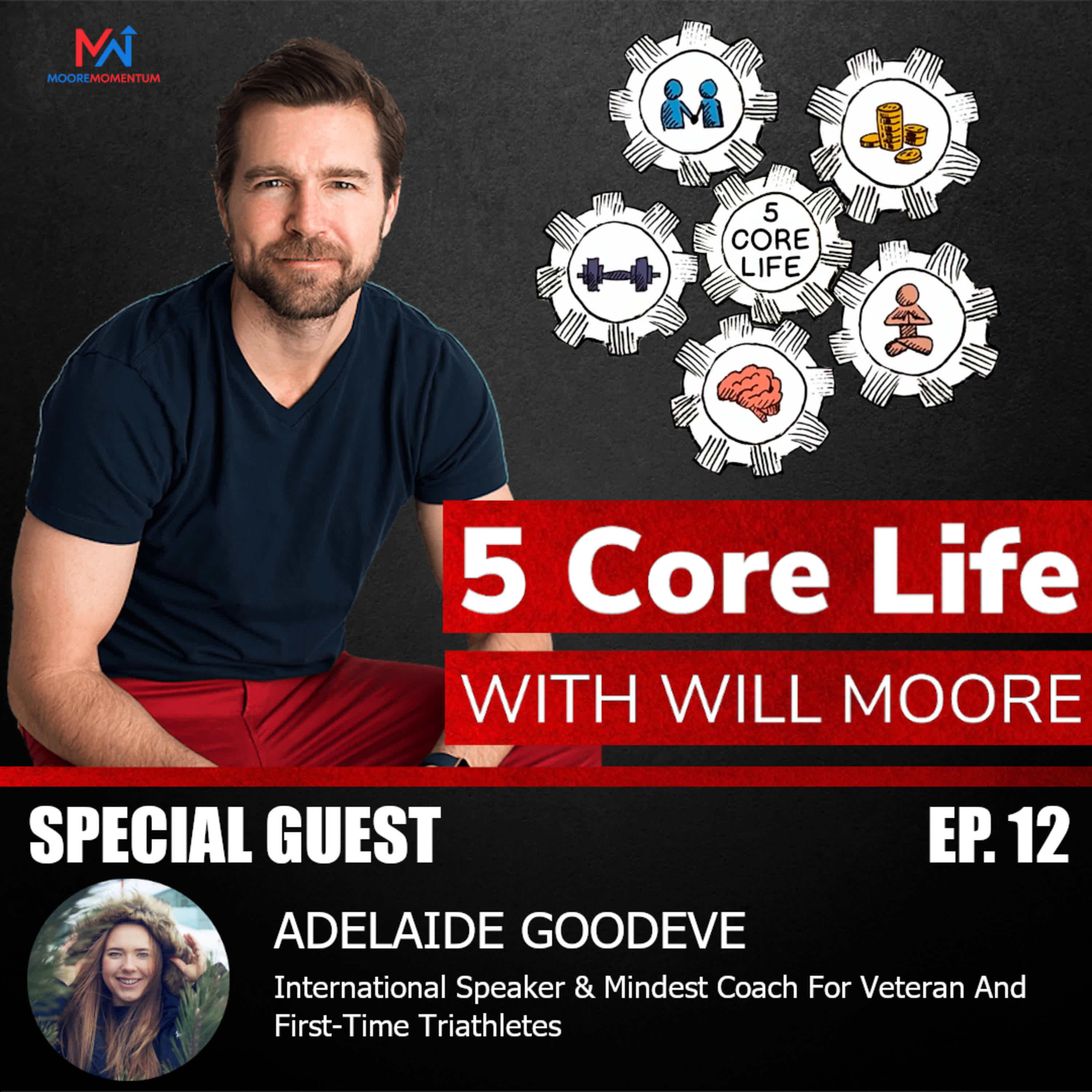 Are Your Mind & Body Working Together To Create Momentum & Endurance In Your Life - Join WIll Moore & Special Guest Adelaide Goodeve To Discuss How Using Neural Pathways Can Train Your Mind & Body