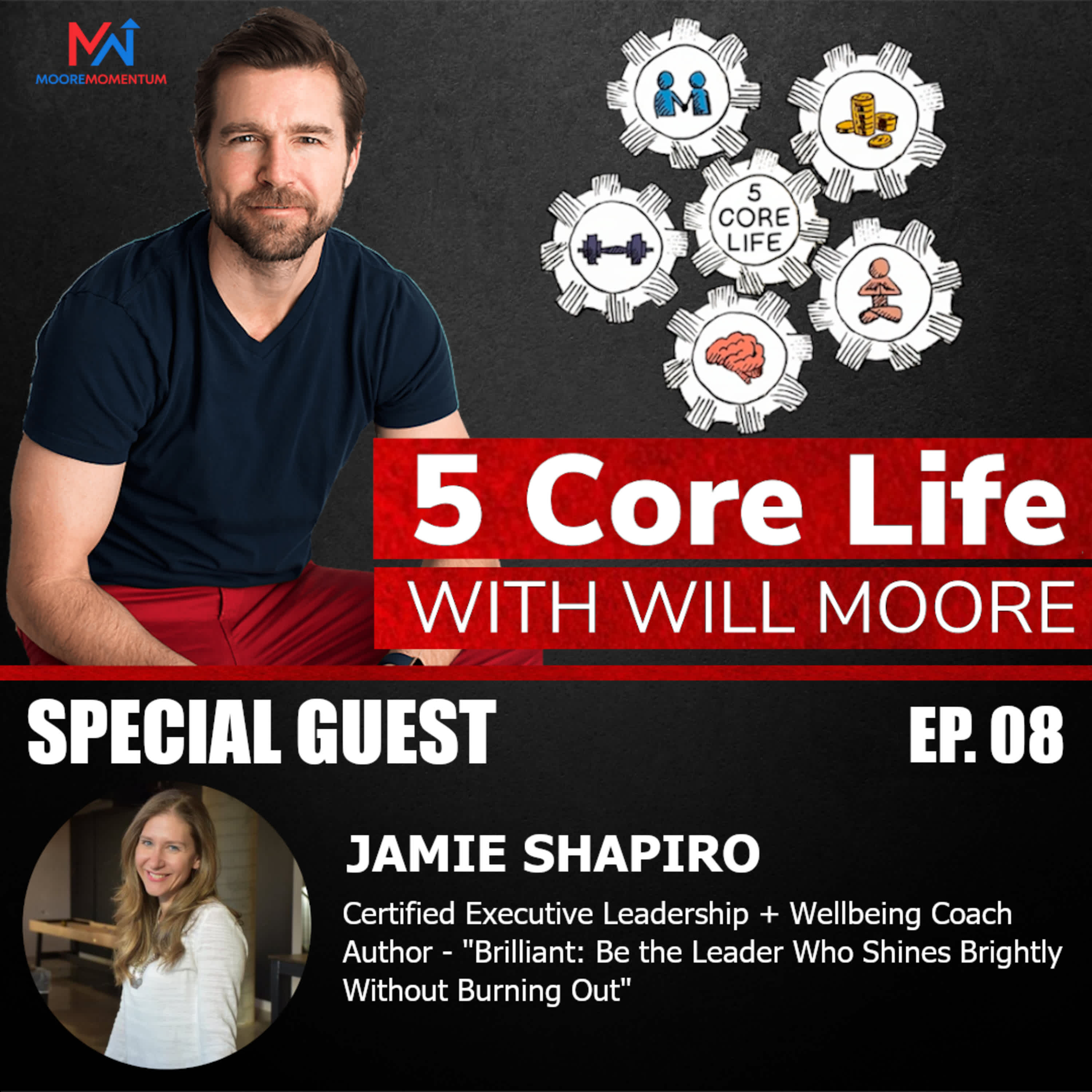 Leaders: Are Your Physical Health & Mindset Helping You Reach Your Peak Leadership Performance? Join Will and Special Guest Jamie Shapiro To See How To Lead With Your "Whole" Self