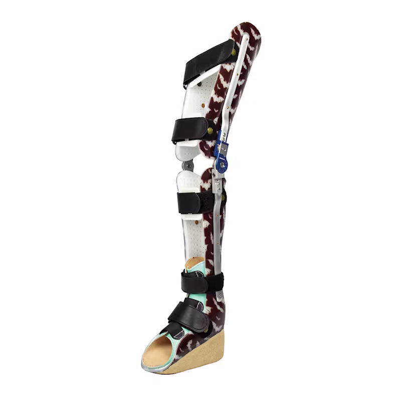 Индивидуальный аппарат на всю ногу.