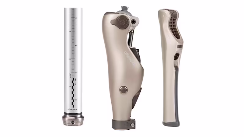 義足 Kenevoケネボ コンピューター制御膝継手 仮義足