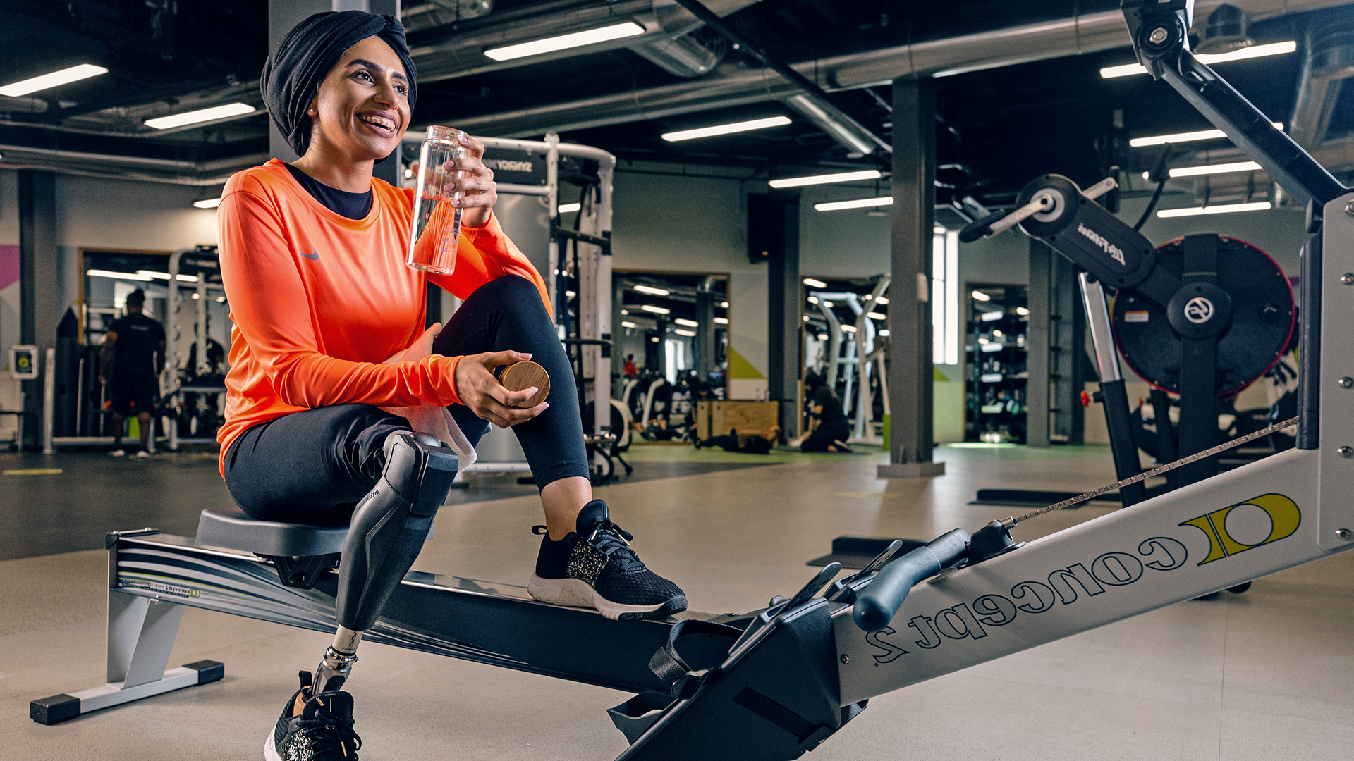 Women with Genium X3 in a gym