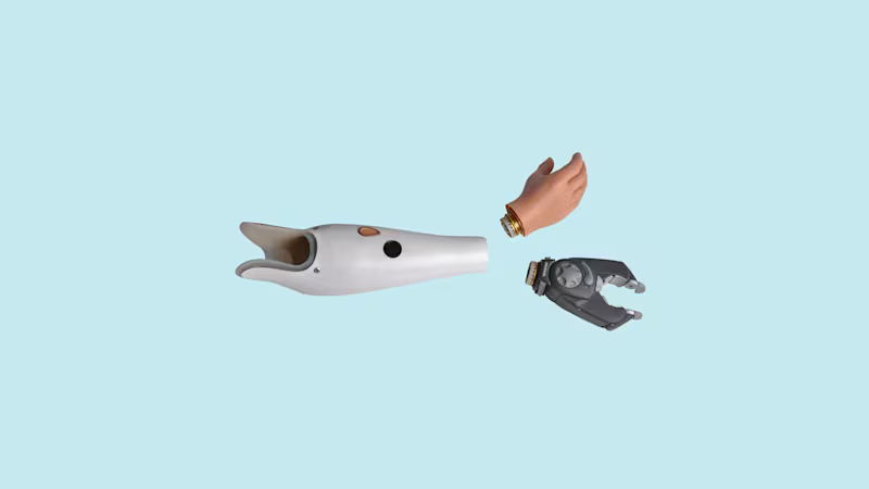 Hier werden die VariPlus Speed Hand und Elektrogreifer DMC VariPlus von Ottobock gezeigt.