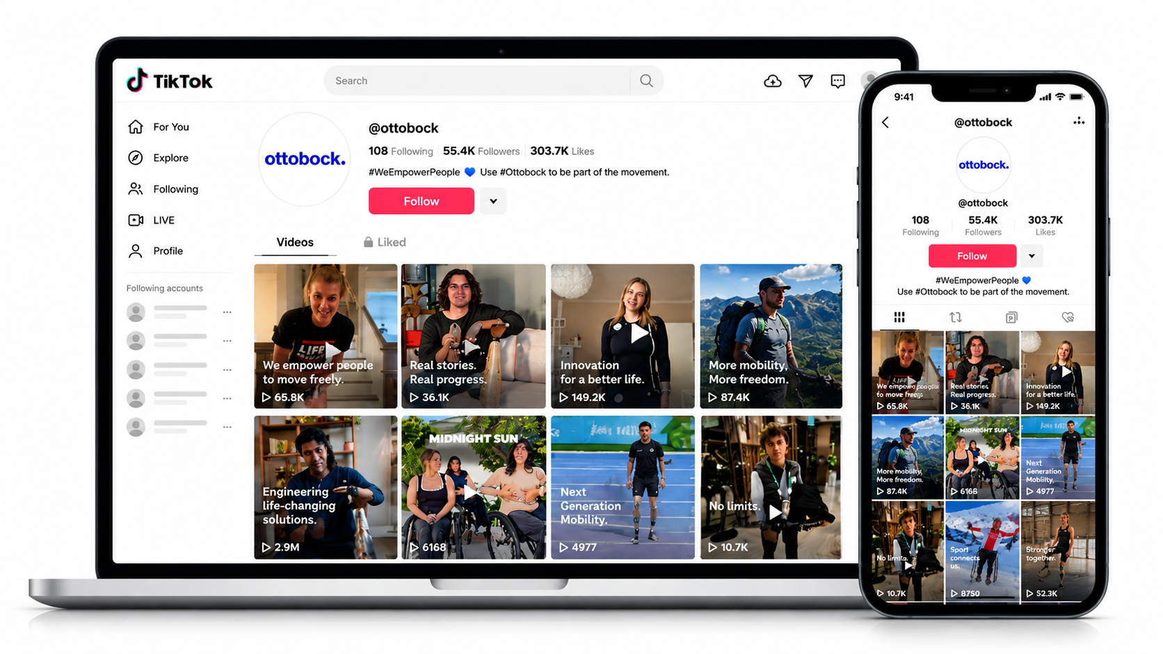 Discover Ottobock on TikTok for inspiring stories, innovative prosthetics, adaptive sports, and empowering moments that celebrate mobility, inclusion, and human potential.