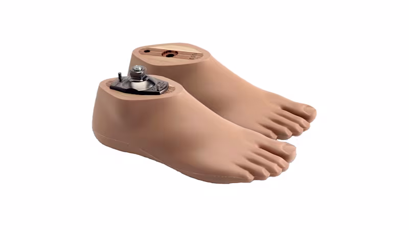 防水加工義足 1WR95足部