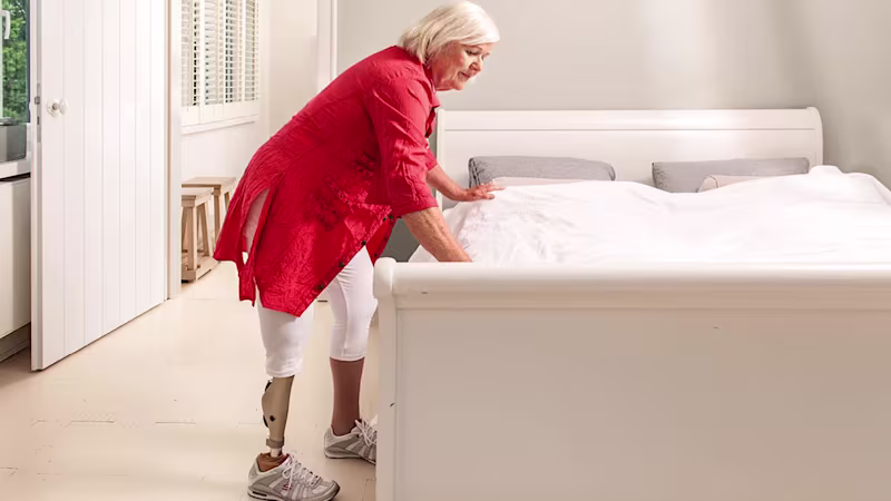 義足コンピューター制御膝継手Kenevoケネボ 安定立位