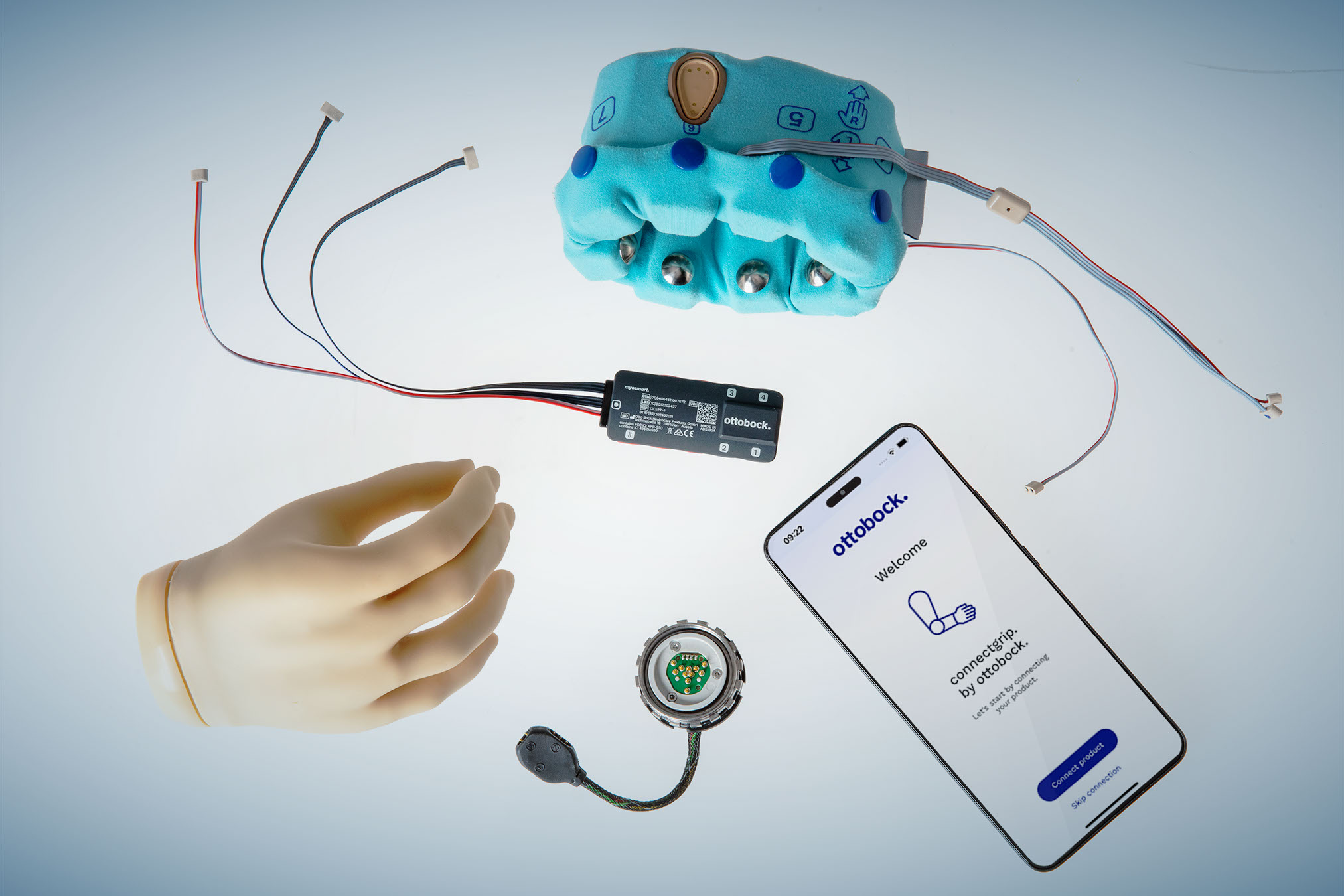 Prosthetic hands & arms for versatile users - Extra components - myosmart controller (HQ) 