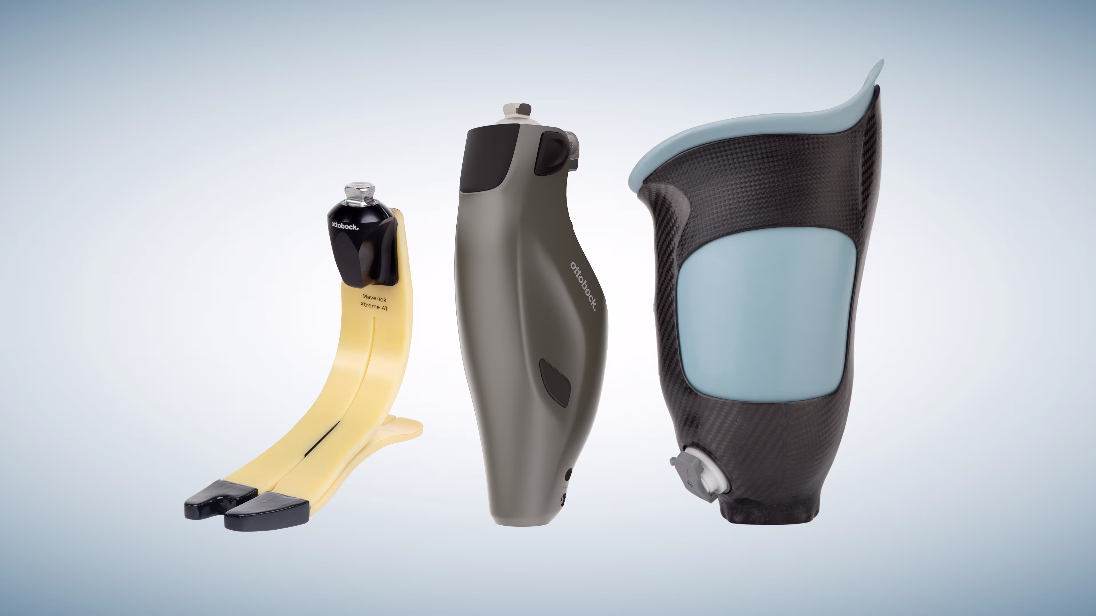 Ottobock Maverick Xtreme AT foot with Genium X4 knee and SiOCX TF Pro socket.