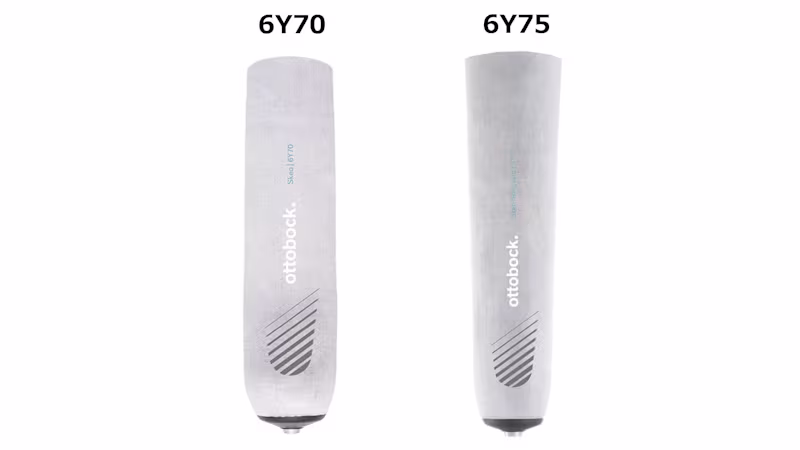 義足ライナー 6Y70/6Y75下腿用シリコーン抗菌加工 ピン懸垂