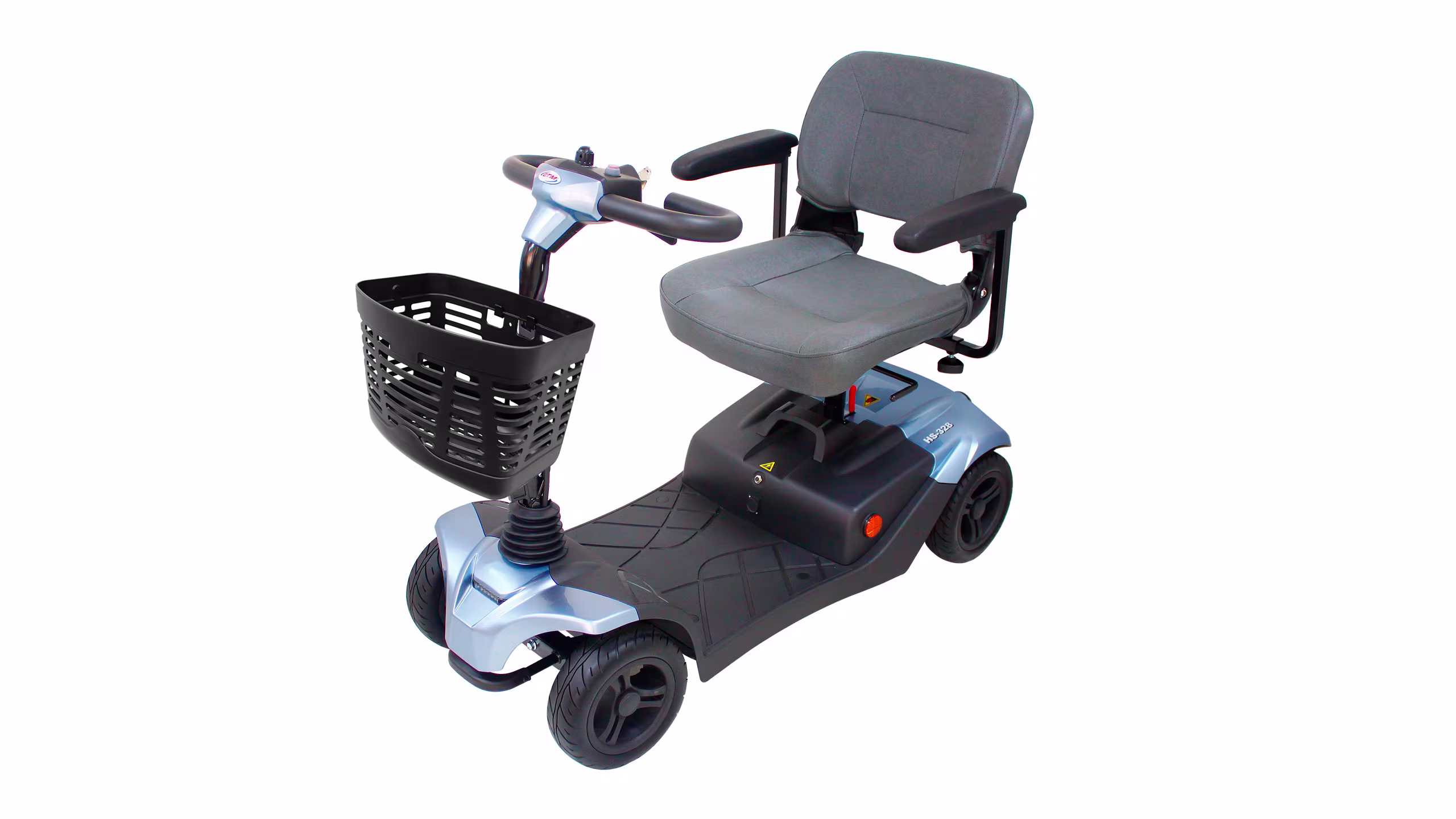 Vista laterale dello scooter elettrico pieghevole Scott Mini