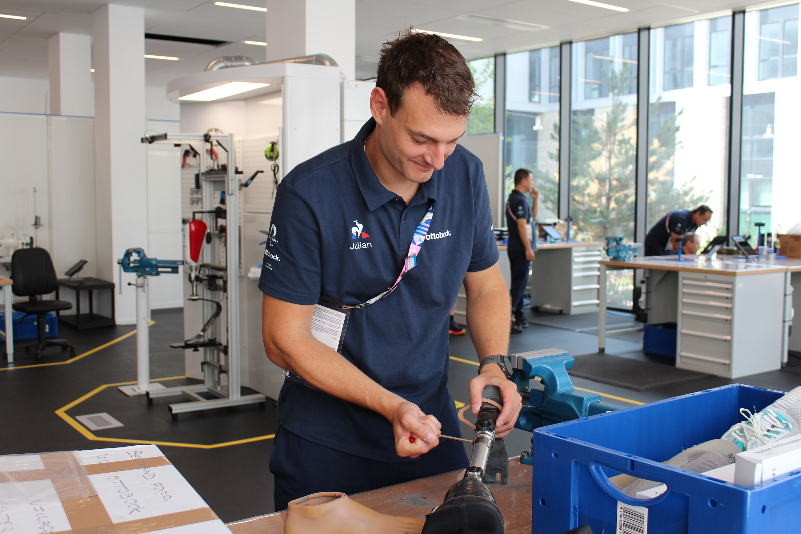 (c) Ottobock I Technical Service I Paris 2024 Paralympic Games 