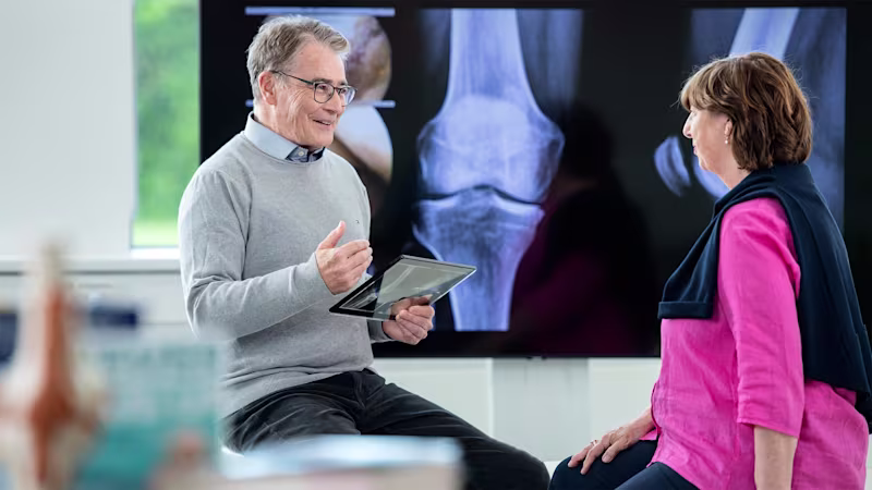 Diagnosticare l'osteoartrosi di ginocchio