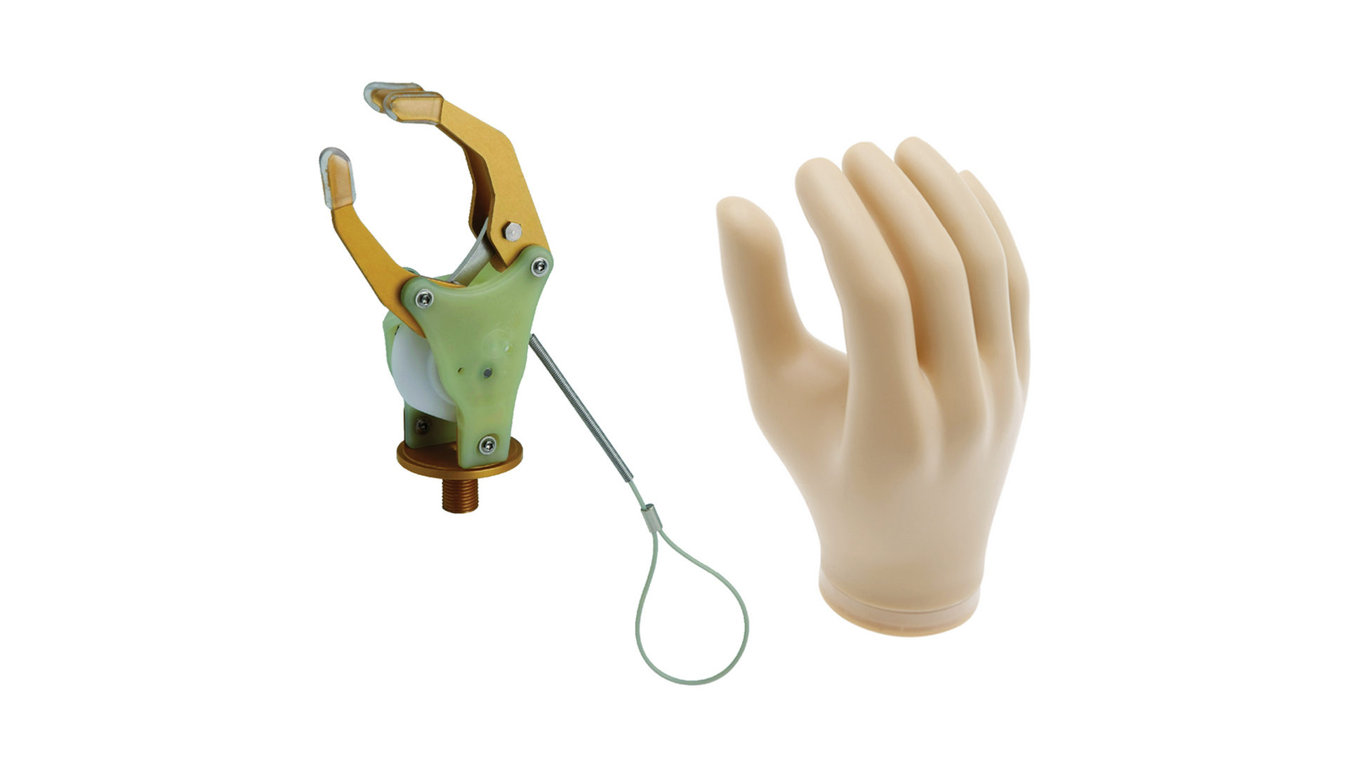 能動義手ハンド 随意閉じ式/随意開き式