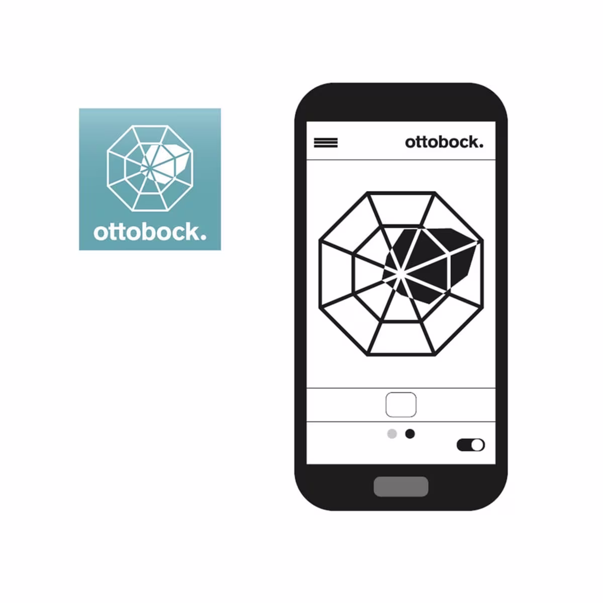 筋電義手の構造と仕組み マイオプラス 多電極 筋電位の認証パターン ハンド種類bebionic/マイオボック/作業用グライファー アプリ操作