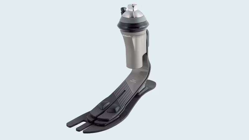 The Taleo Harmony artificial foot by Ottobock