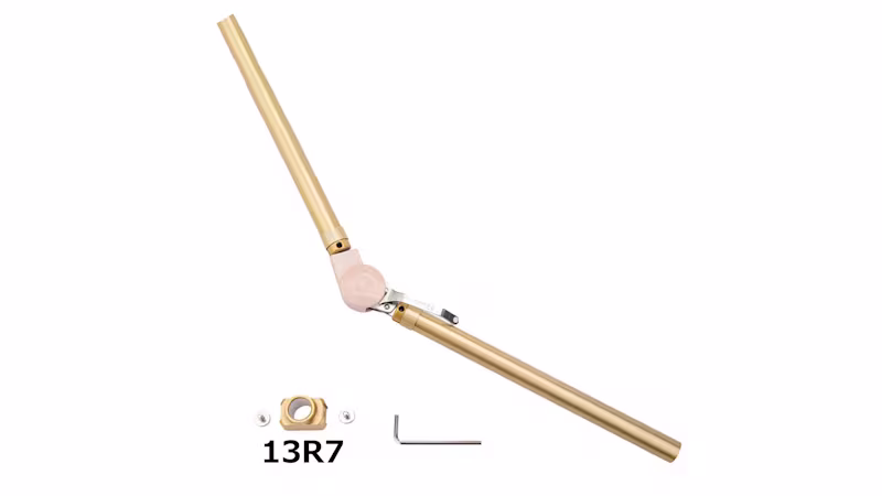 義手パーツ 手継手の構造と仕組み 骨格構造用肘継手 ロック/アンロック機能 チューブ 軽量