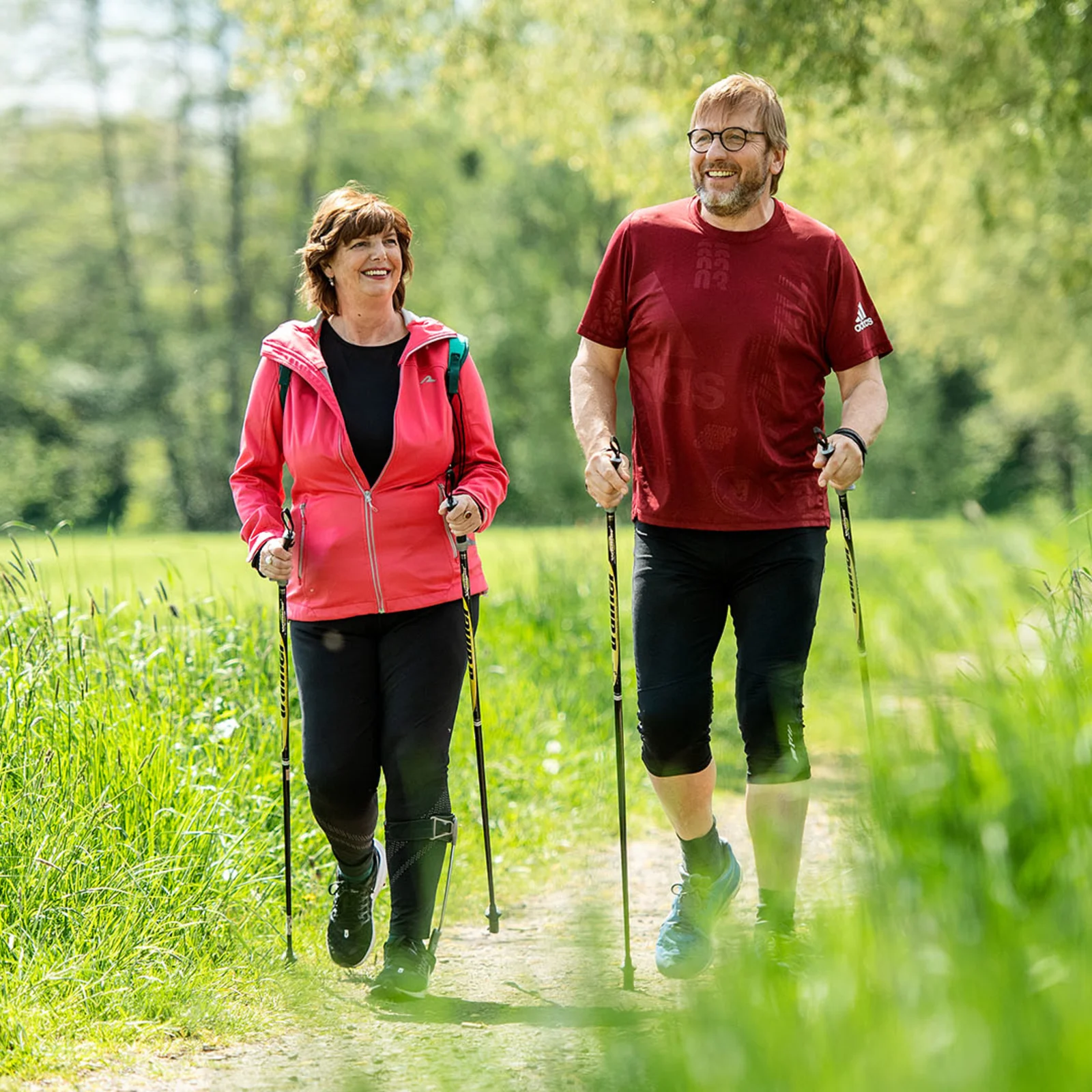 Führt ein aktives Leben trotz Kniearthrose: Silvia mit der Agilium Freestep 3.0