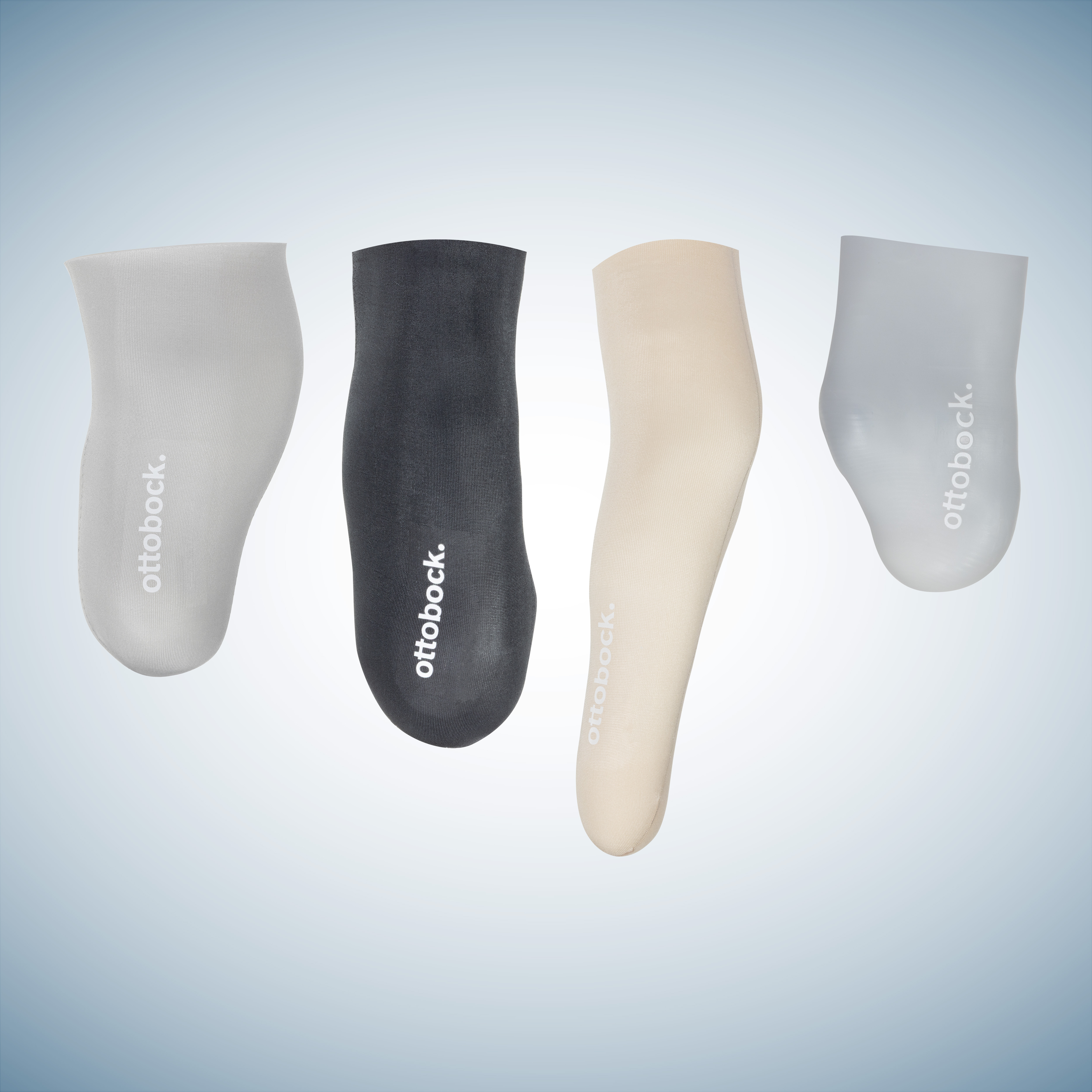Ottobock Skeo liner providing comfort and secure fit for prosthetic sockets.
