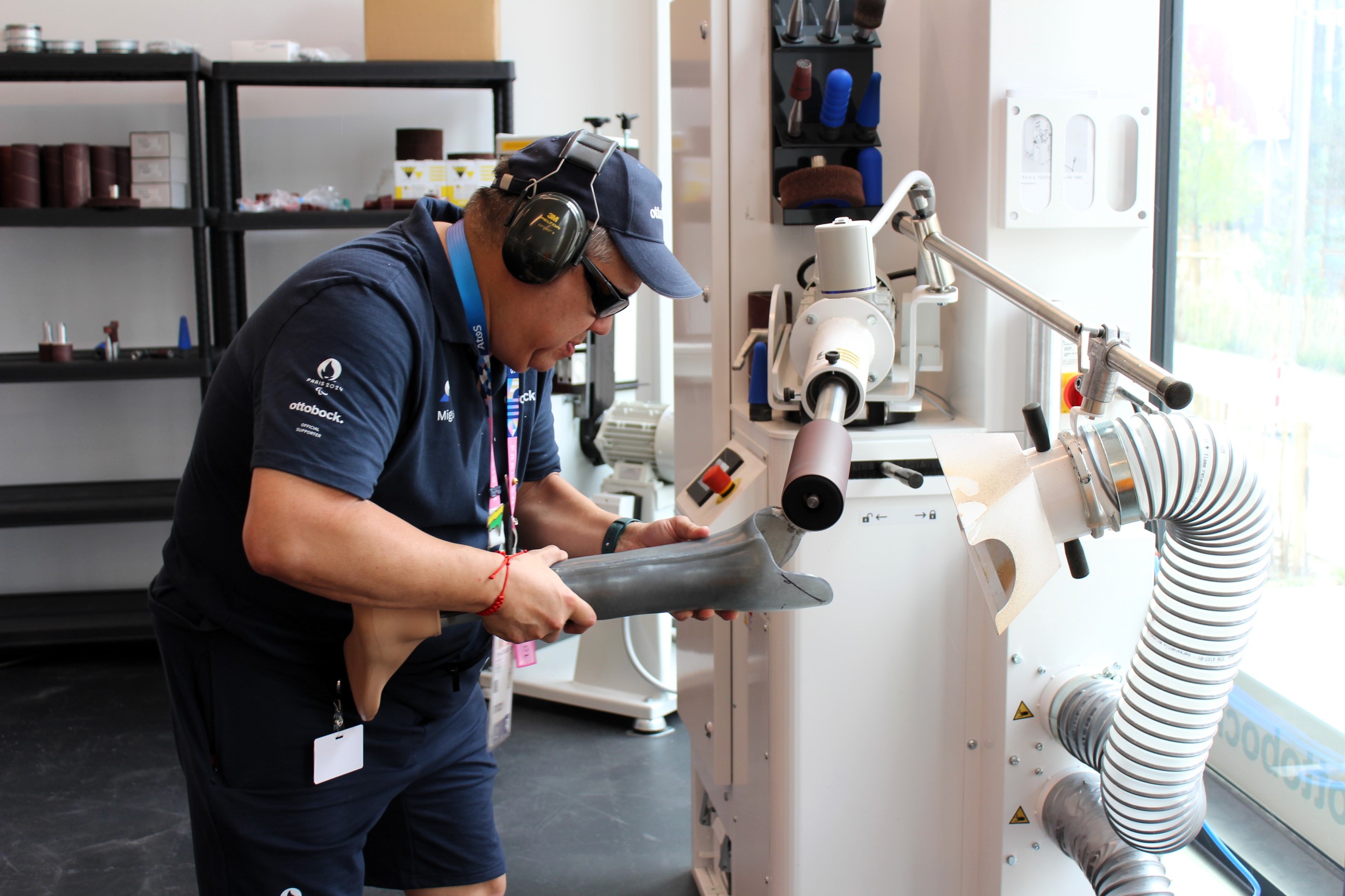 (c) Ottobock I Technical Service I Paris 2024 Paralympic Games I 2