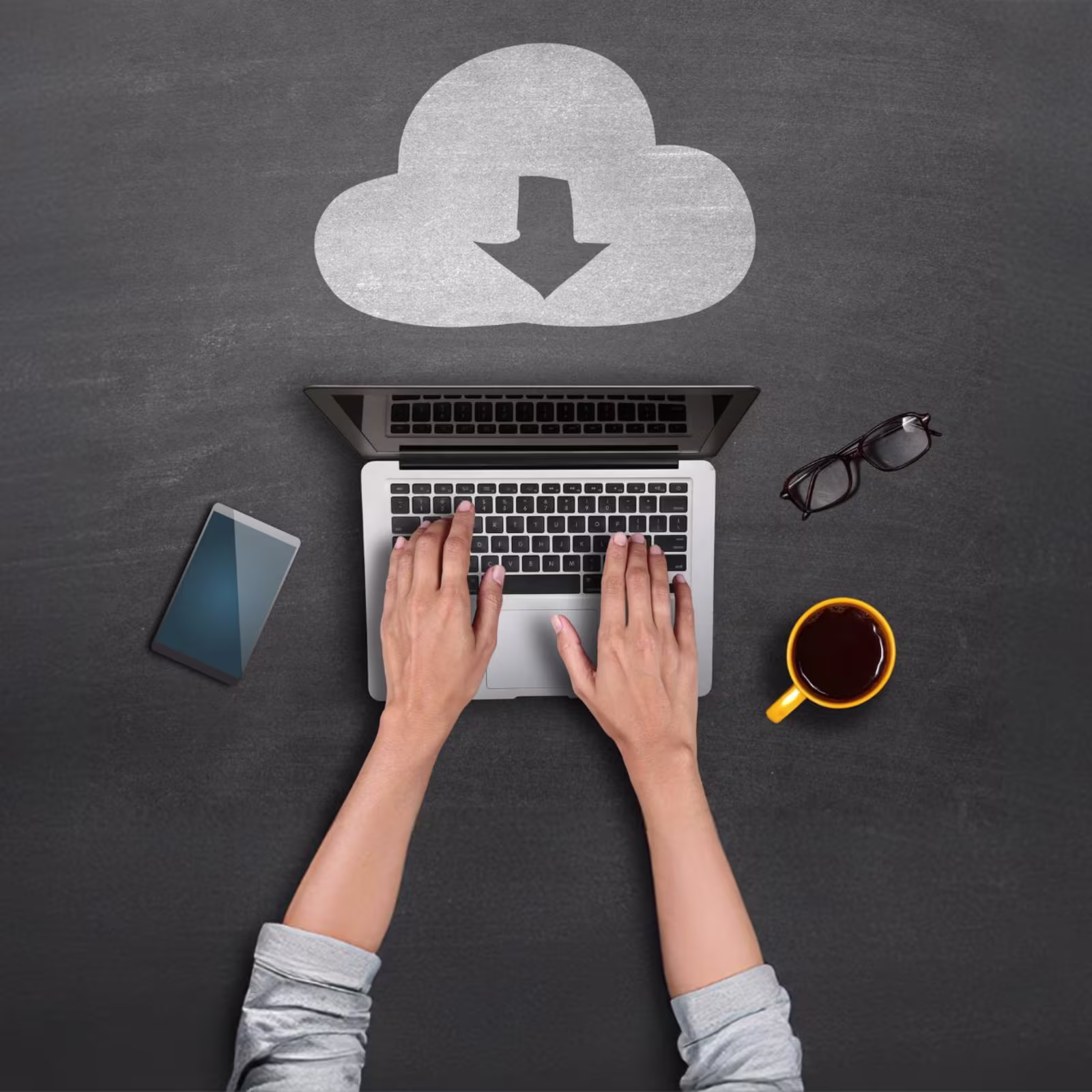 DALL·E 2024-06-06 11.33.27 - An illustration for a webpage offering downloadable brochures in PDF format with a moderate use of colors. The image should feature a digital folder o