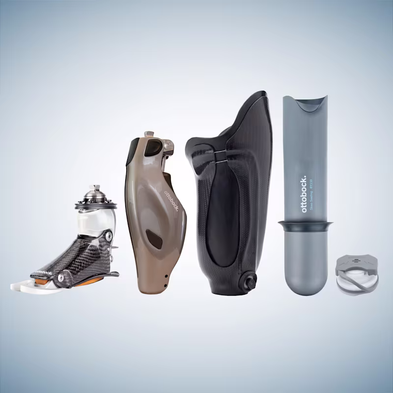 Prosthetic feet & legs for more active users - Prosthetic legs - Premium combination - Asset (AU)