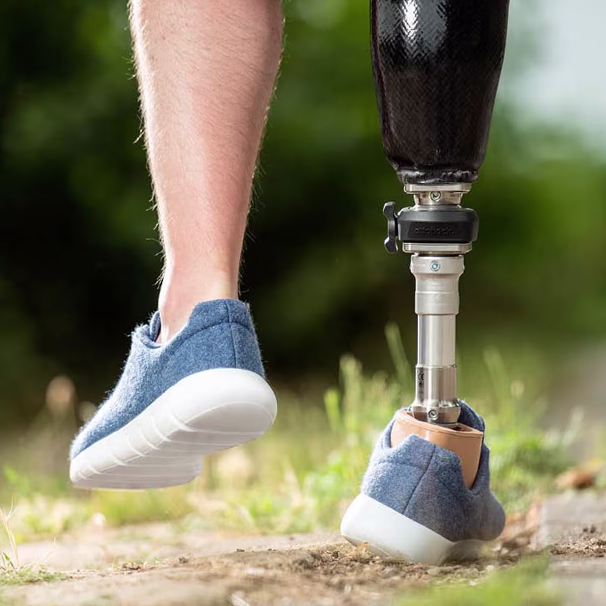 義足足部1C58タレオサイドフレックス カーボン構造 足底接地