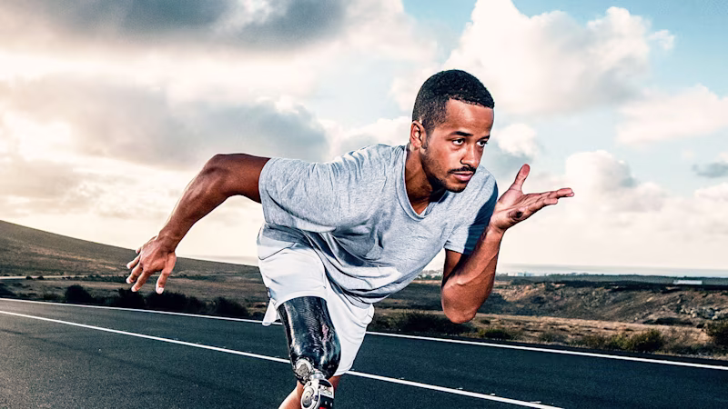 Leon si allena per le Paralimpiadi a Lanzarote