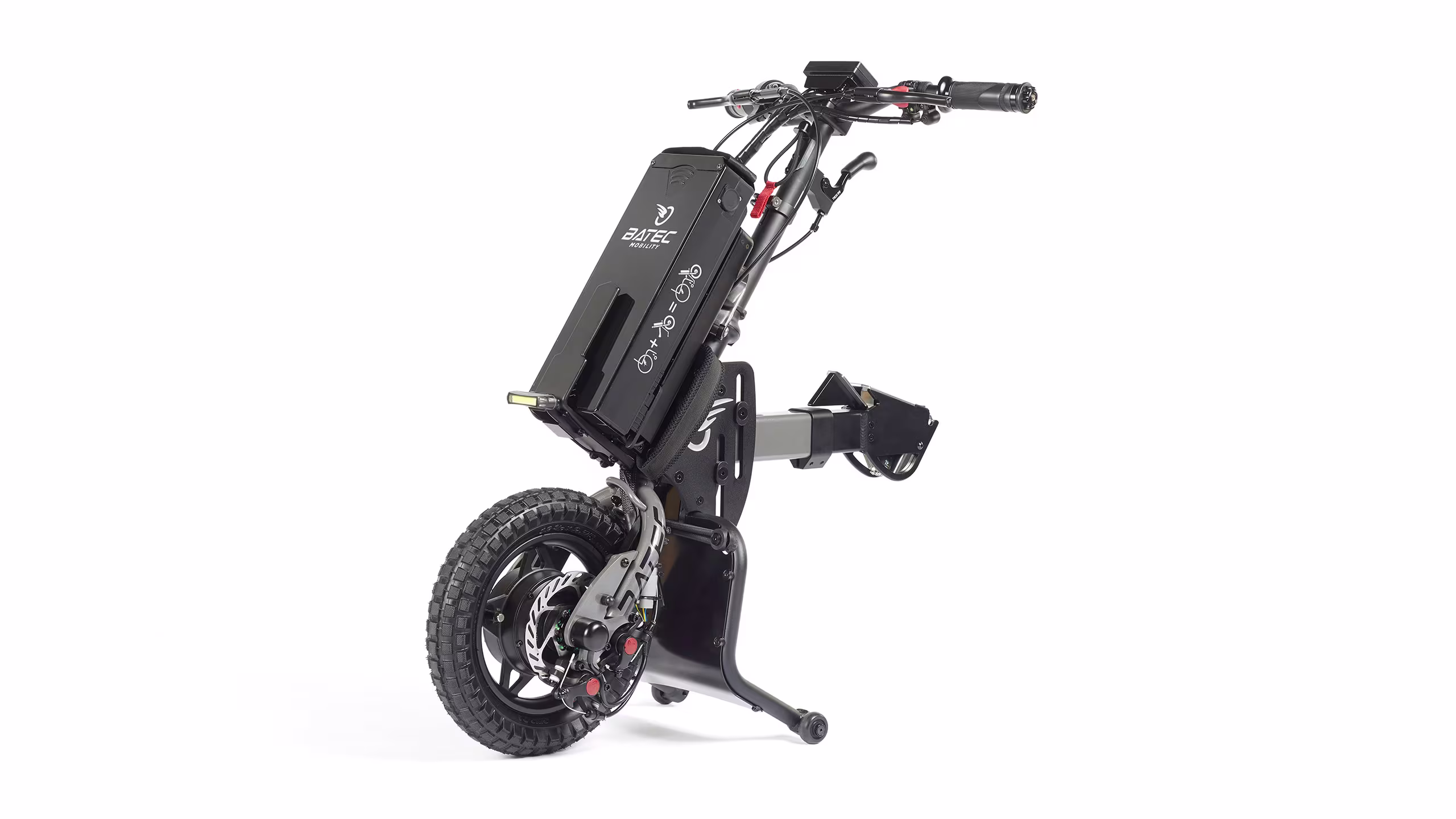 Vista di 3/4 anteriore del Batec Mini 2