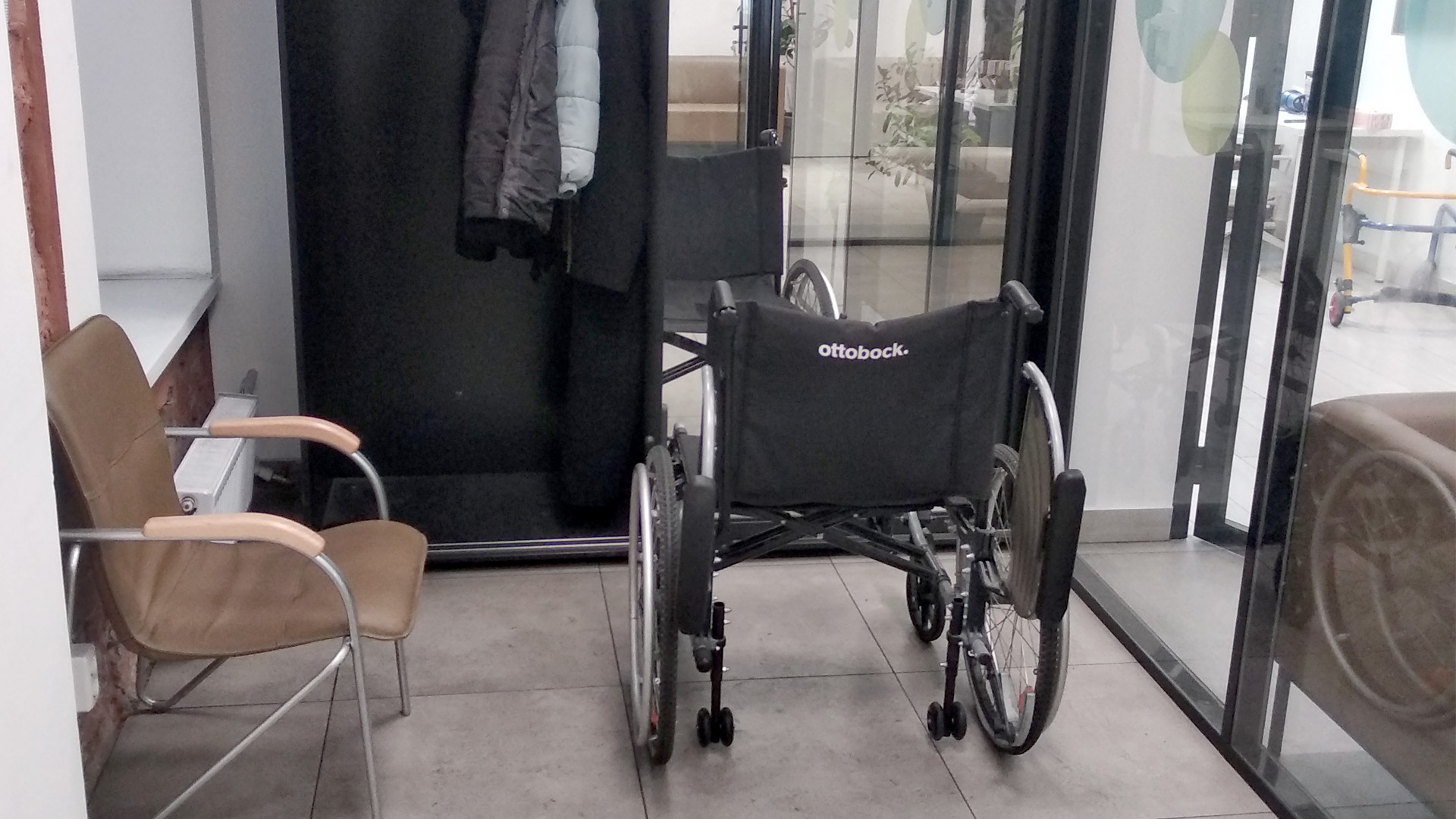 Мастерская Ottobock в Санкт-Петербурге, входная зона