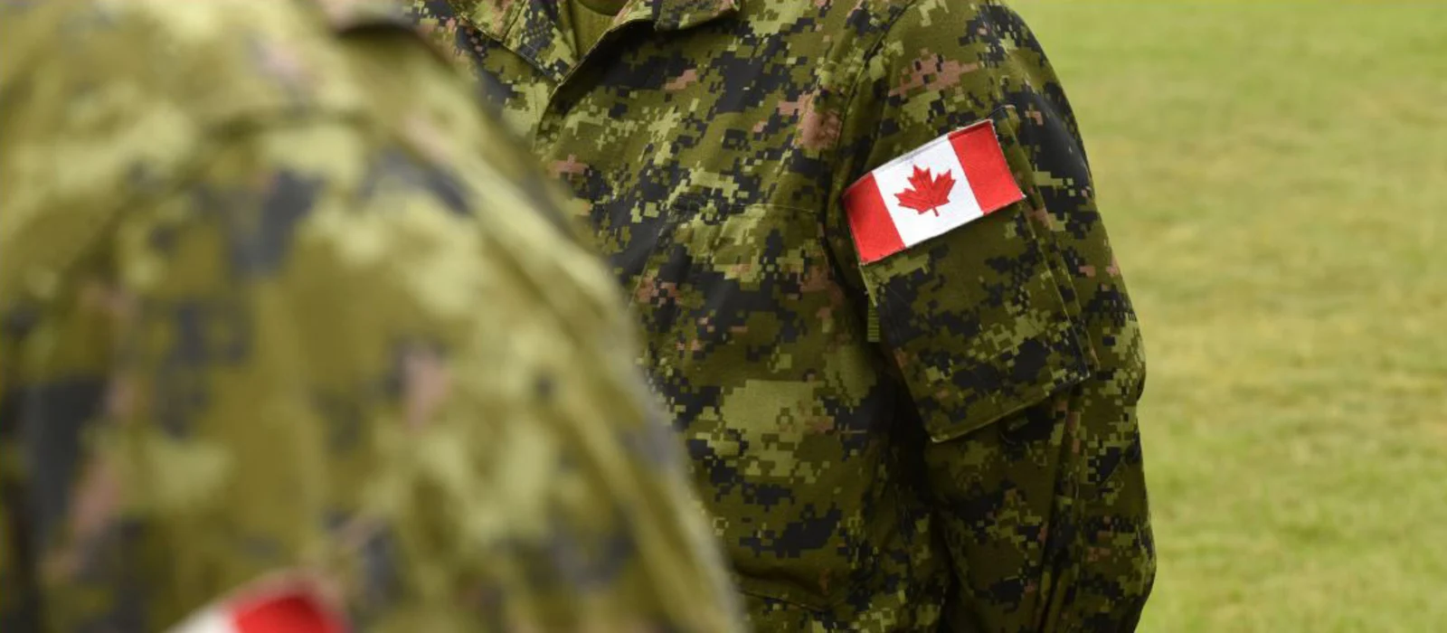 A close up of the Canadian Armed Forces