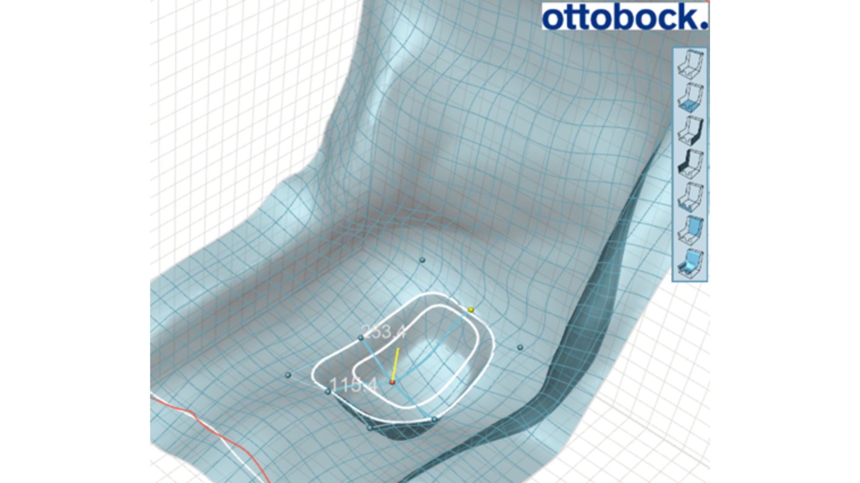 Shape Hygiene Seat: Custom Seating Digital Scans