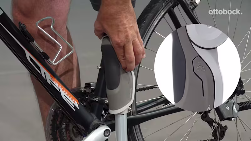 膝継手3R85ダイニオン サイクリングモード ボタン操作