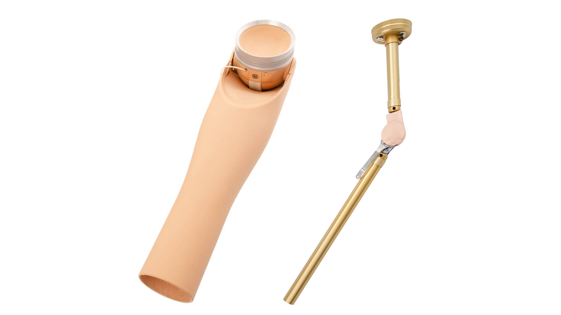 義手パーツ 肘継手 骨格構造 殻構造