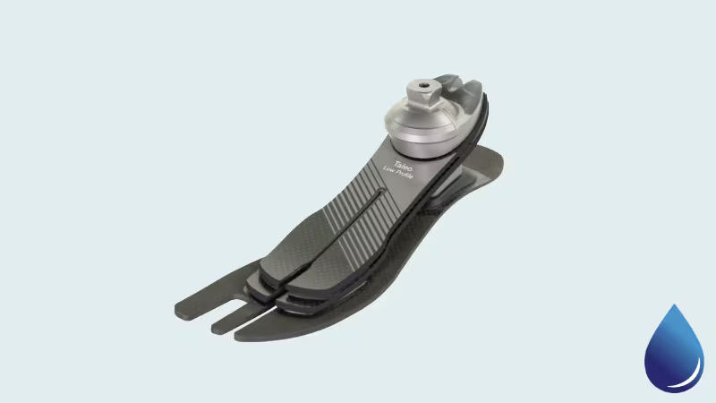 The Taleo Low Profile prosthetic foot by Ottobock