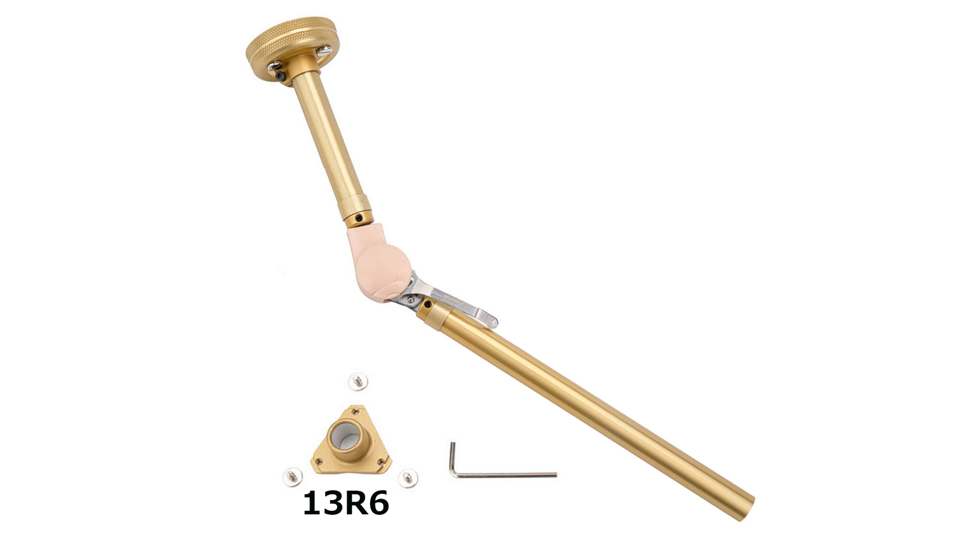 義手パーツ 手継手の構造と仕組み 骨格構造用肘継手 ロック/アンロック機能 チューブ 軽量