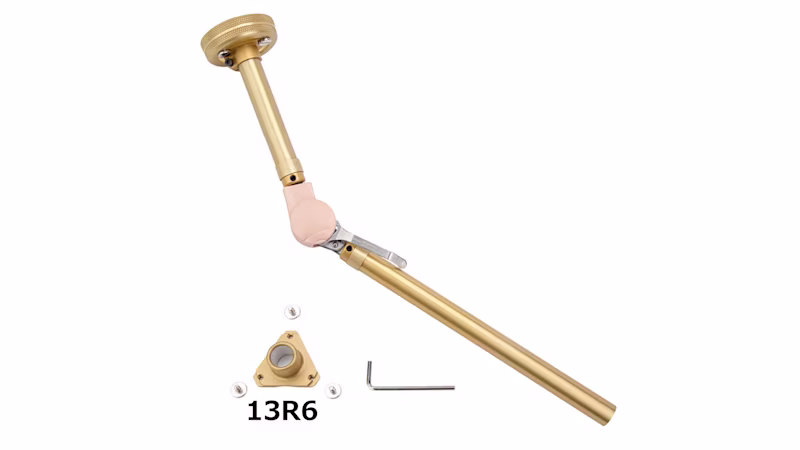 義手パーツ 手継手の構造と仕組み 骨格構造用肘継手 ロック/アンロック機能 チューブ 軽量