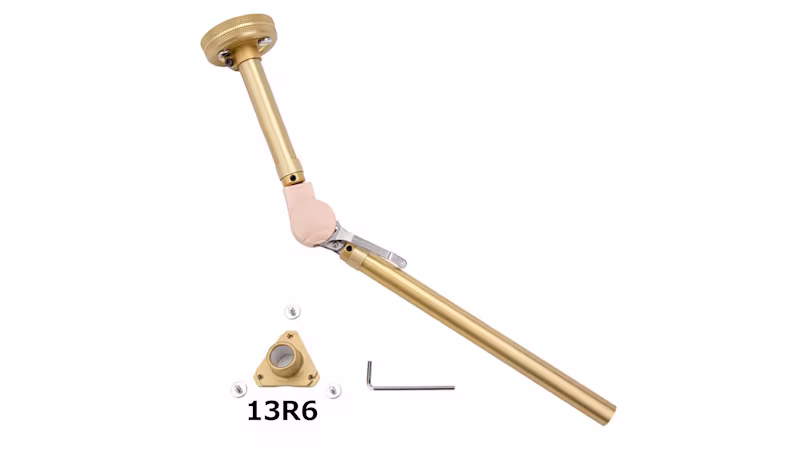 義手パーツ 手継手の構造と仕組み 骨格構造用肘継手 ロック/アンロック機能 チューブ 軽量