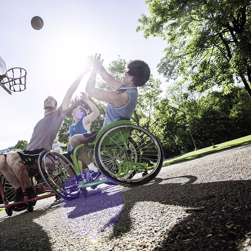 sport disability basketball