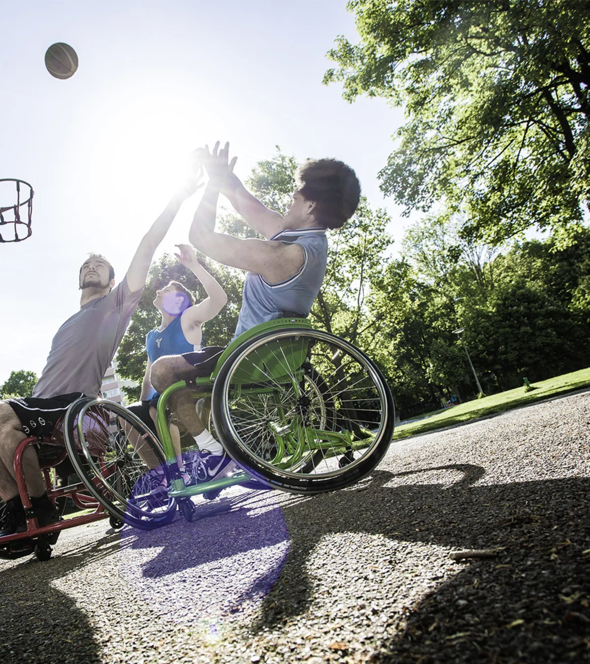 sport disability basketball