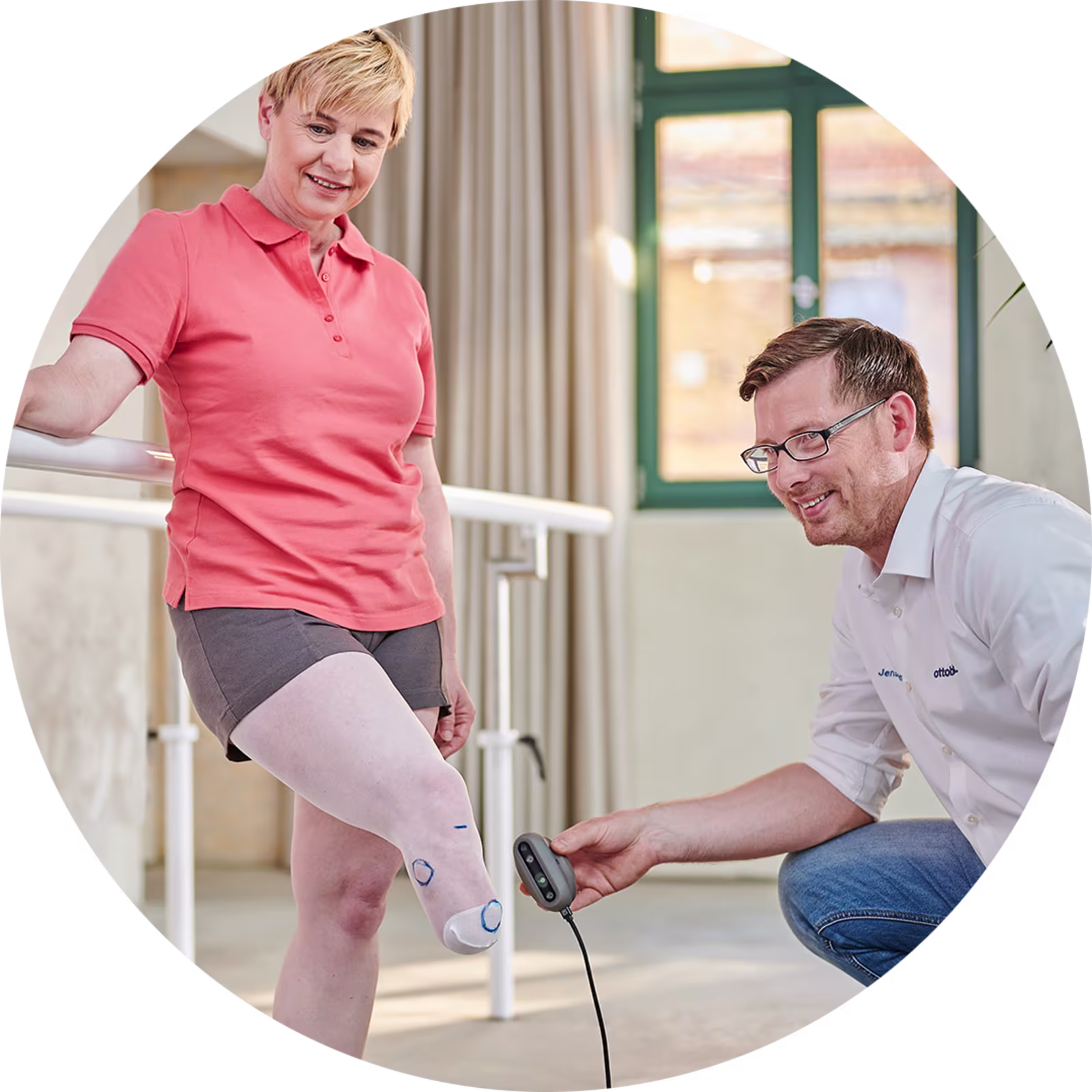 The Ottobock EasyScan handheld scanning system.